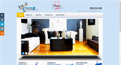 Desktop Screenshot of cloud-9-cleaning.com